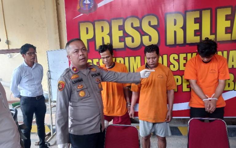 3 Orang Pelaku C3 di Ringkus Polsek Binawidya