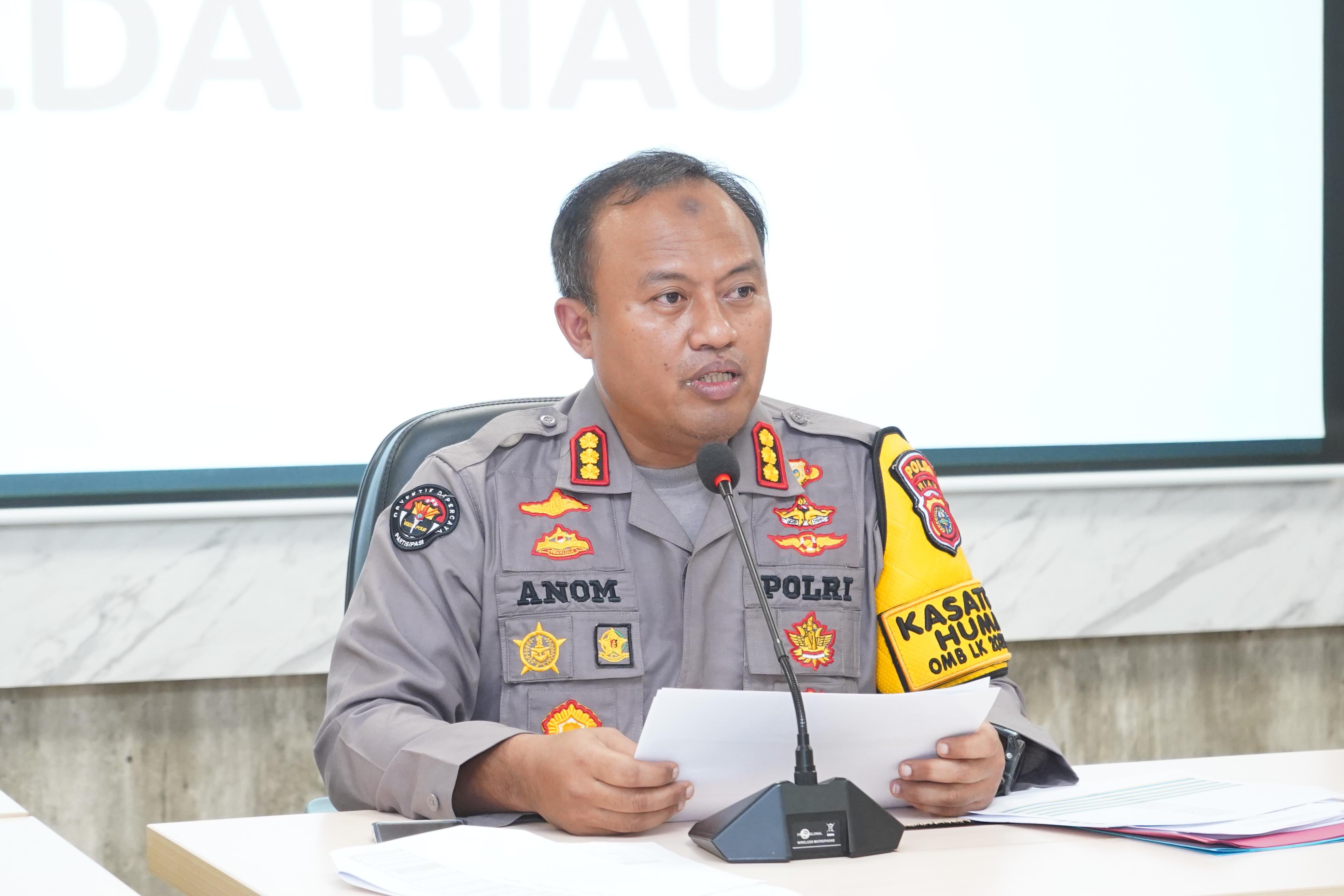 Polda Riau Paparkan Capaian Kinerja Operasi 2024,  Ini Hasilnya