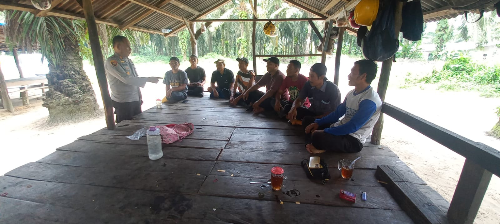 Cooling Syatem Jelang Pilkada 2024, Polsek Pujud Gencar Sosilaisasi ke Warga