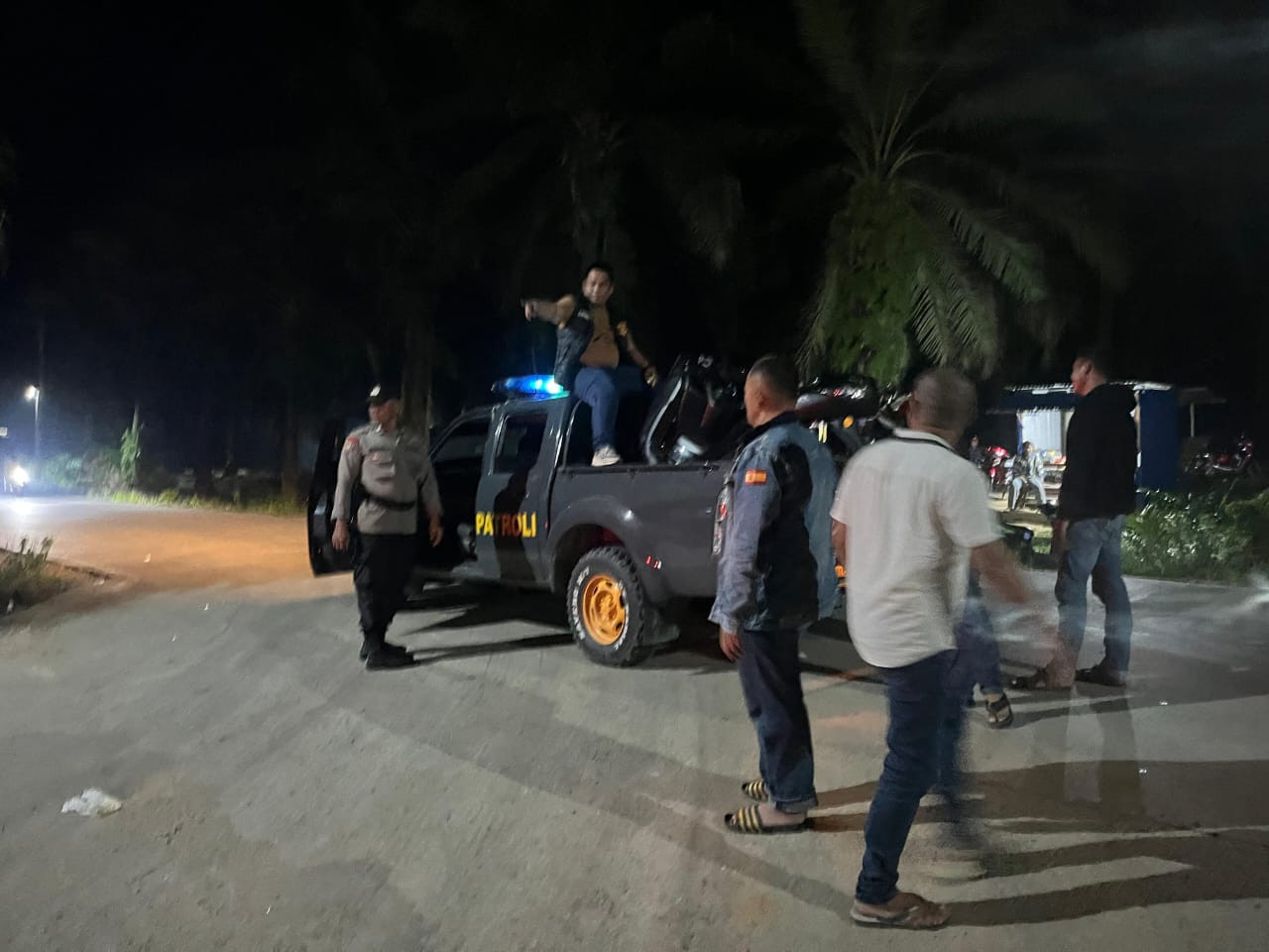 Cooling System Jelang Pilkada Serentak, Polsek Pujud Gelar Razia Balap Liar