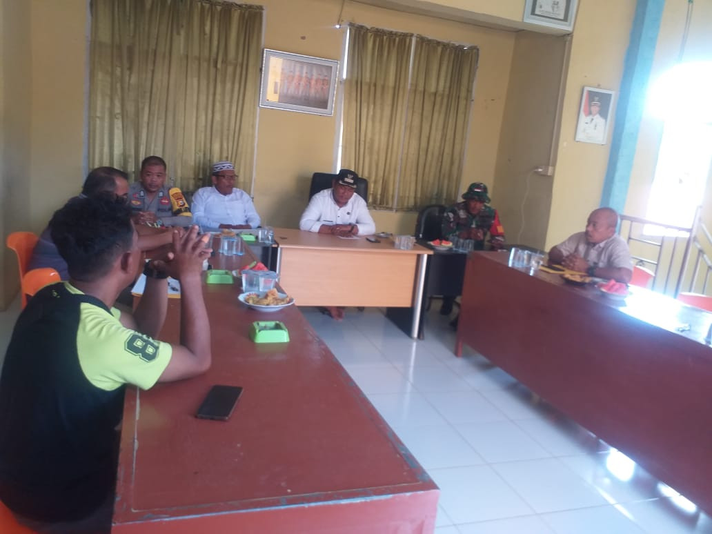 Polsek Pujud Gelar Cooling System Bersama Perangkat Desa Pondok Keresek