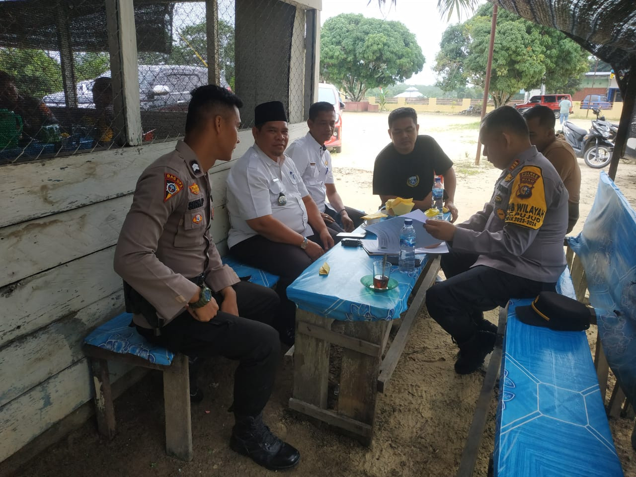 Cooling System Pilkada Rohil, Polsek Pujud Camat dan Tokoh Masyarakat Diajak Bersinergi