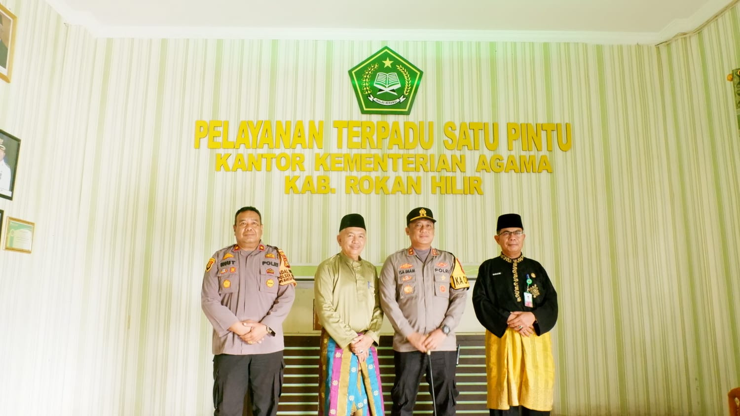 Kapolres Gandeng MUI Rohil Bangun Sinergitas Ciptakan Pilkada Damai