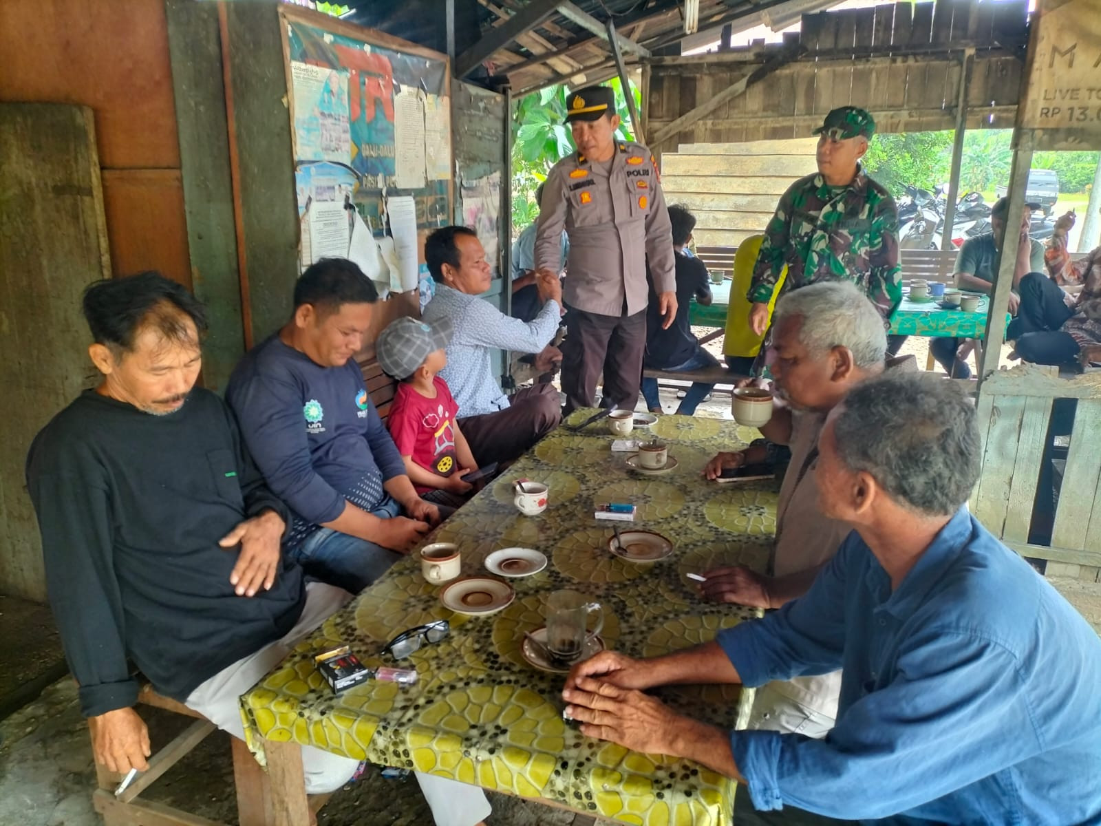 Wujudkan Suasana Kondusif Jelang Pilkada 2024, Satbinmas Polres Rohul Masifkan Cooling System