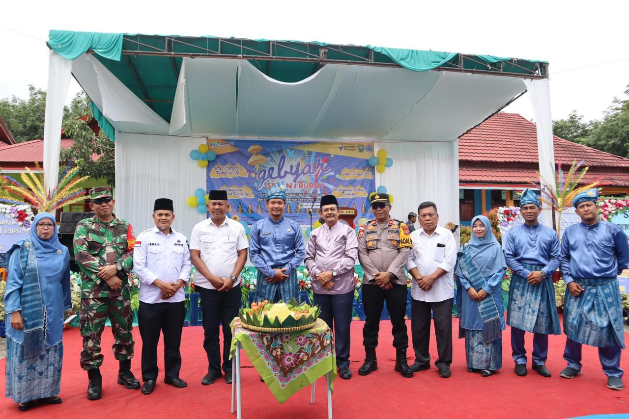 Hadiri Perayaan HUT SMKN 1 Rupat ke-16, Polsek Rupat Sampaikan Pesan Pilkada Damai