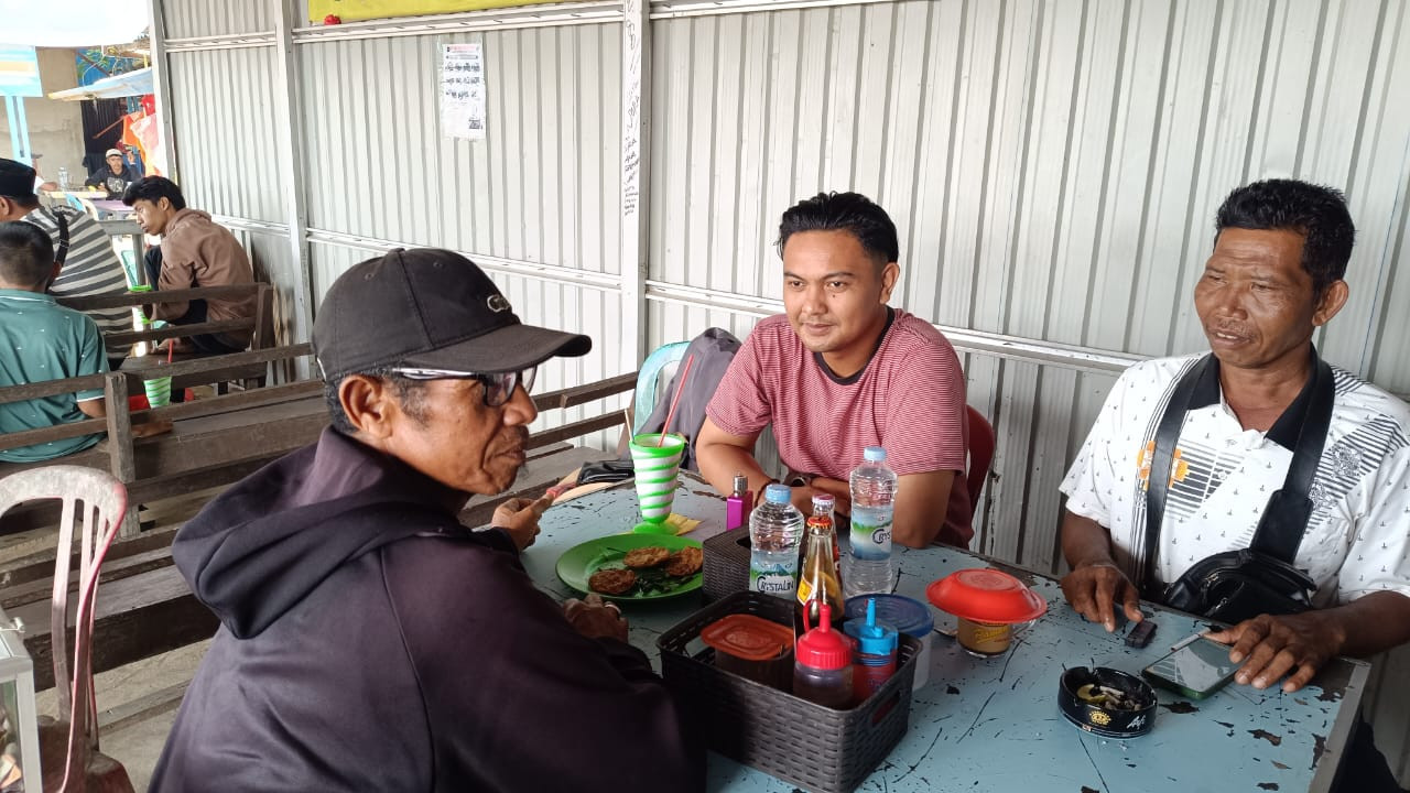 Jelang Pemilu, Polsek KSKP Tembilahan Sosialisasi Kamtibmas dan Pilkada Damai 2024 di Pelabuhan Pelindo