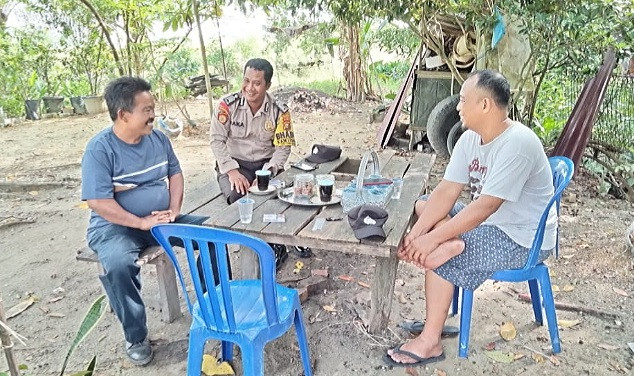 Polsek Tenayan Raya Ajak Warga Kelurahan Tuah Negeri Sukseskan Pemilukada 2024