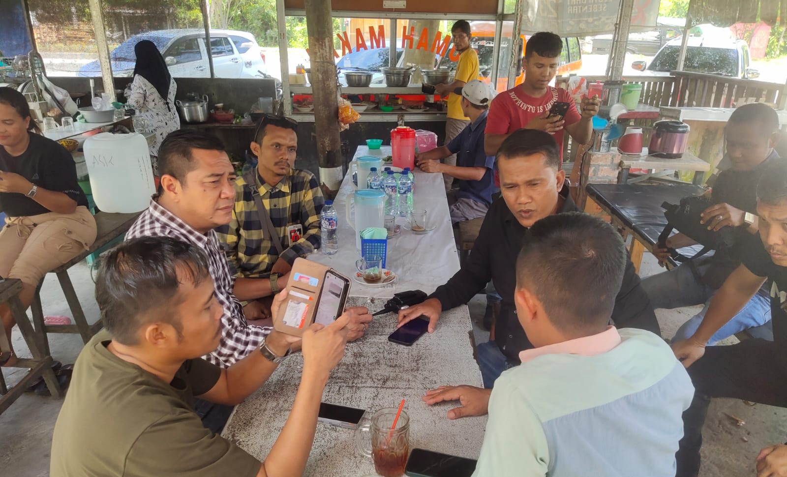 Giat Cooling System, Panit Intelkam Polsek Binawidya Imbau Warga Jaga Kamtibmas Jelang Pemilukada