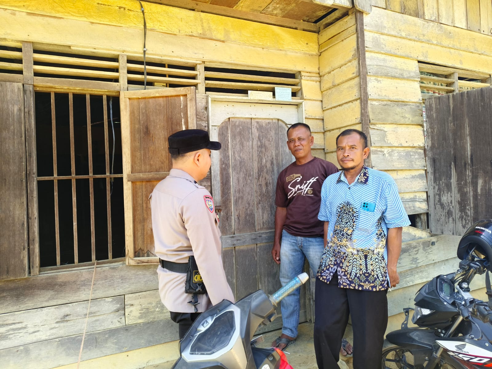 Cooling System Pilkada Damai, Polsek Pujud Gandeng Tokoh Masyarakat Tanjung Medan