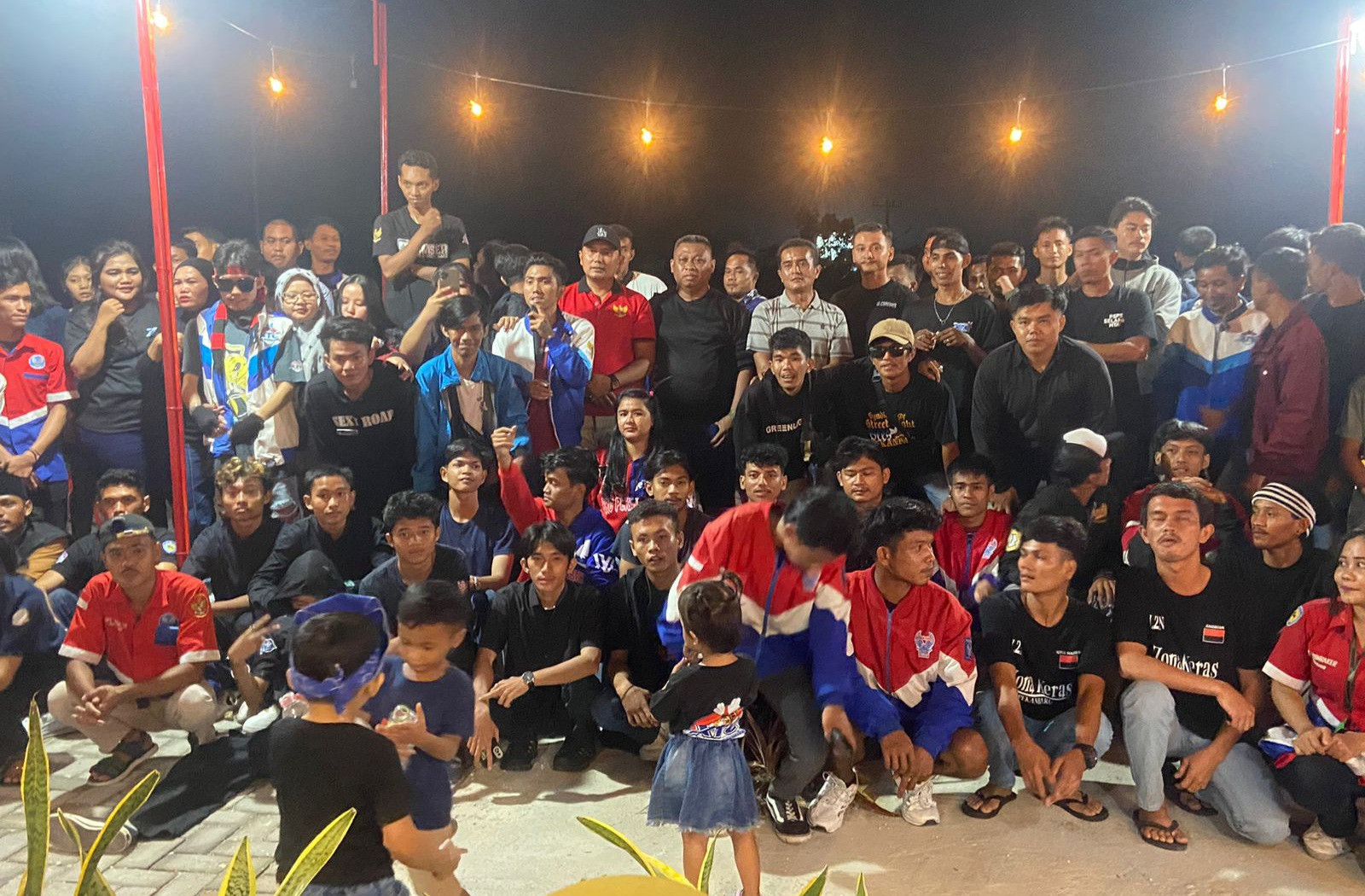 Dukung Pilkada Damai, Sat Intelkam Polresta Pekanbaru Gelar Silaturahmi Bersama Komunitas Motor
