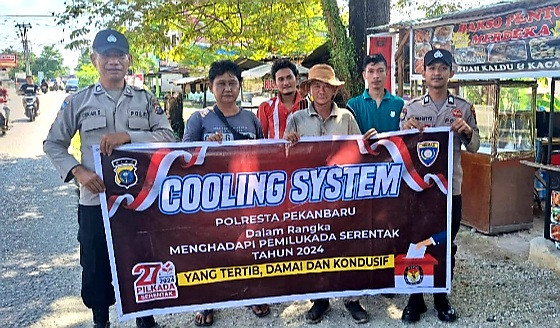 Polresta Pekanbaru Bincang Kamtibmas Bersama Warga, Sukseskan Pilkada 2024 