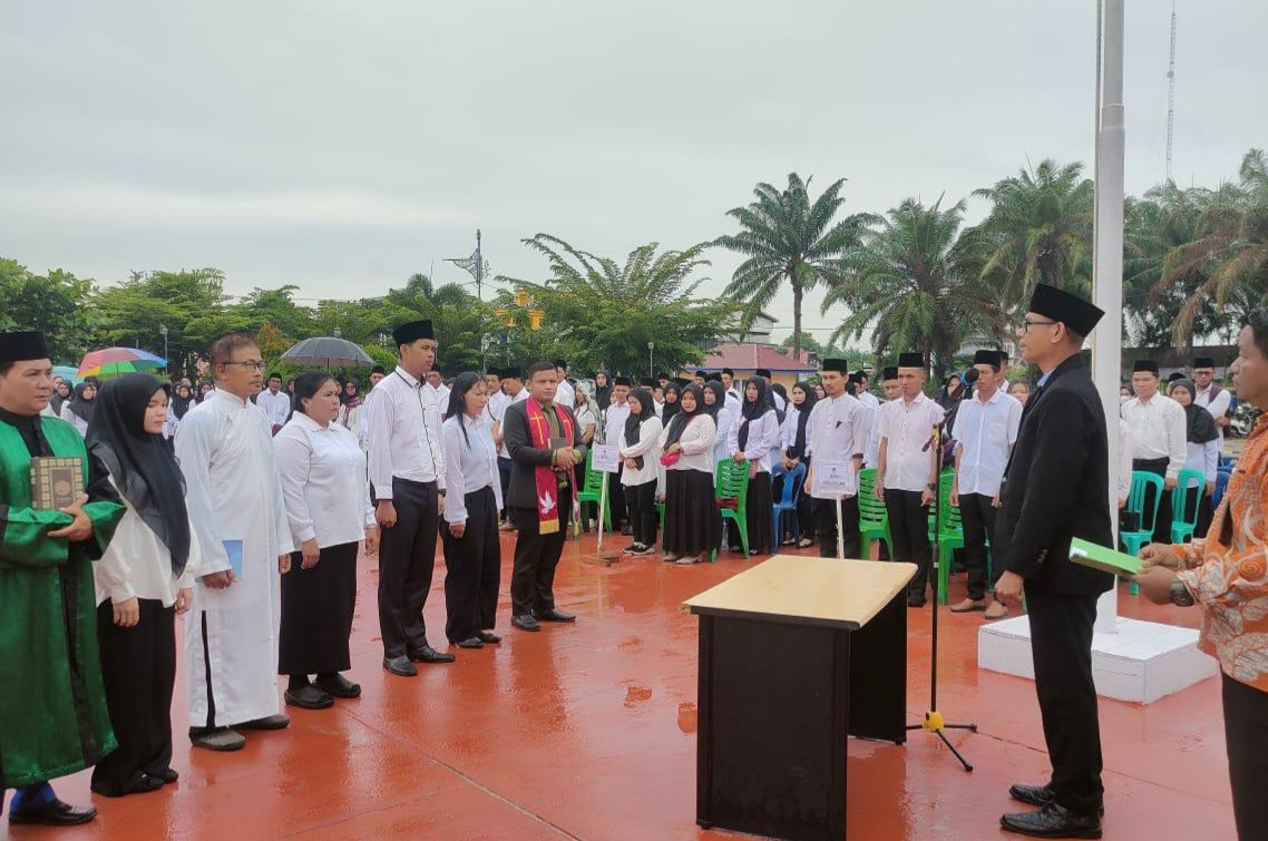 Pelantikan KPPS Se-Kecamatan Rupat: Menyongsong Pemilihan Kepala Daerah 2024 dengan Semangat Baru