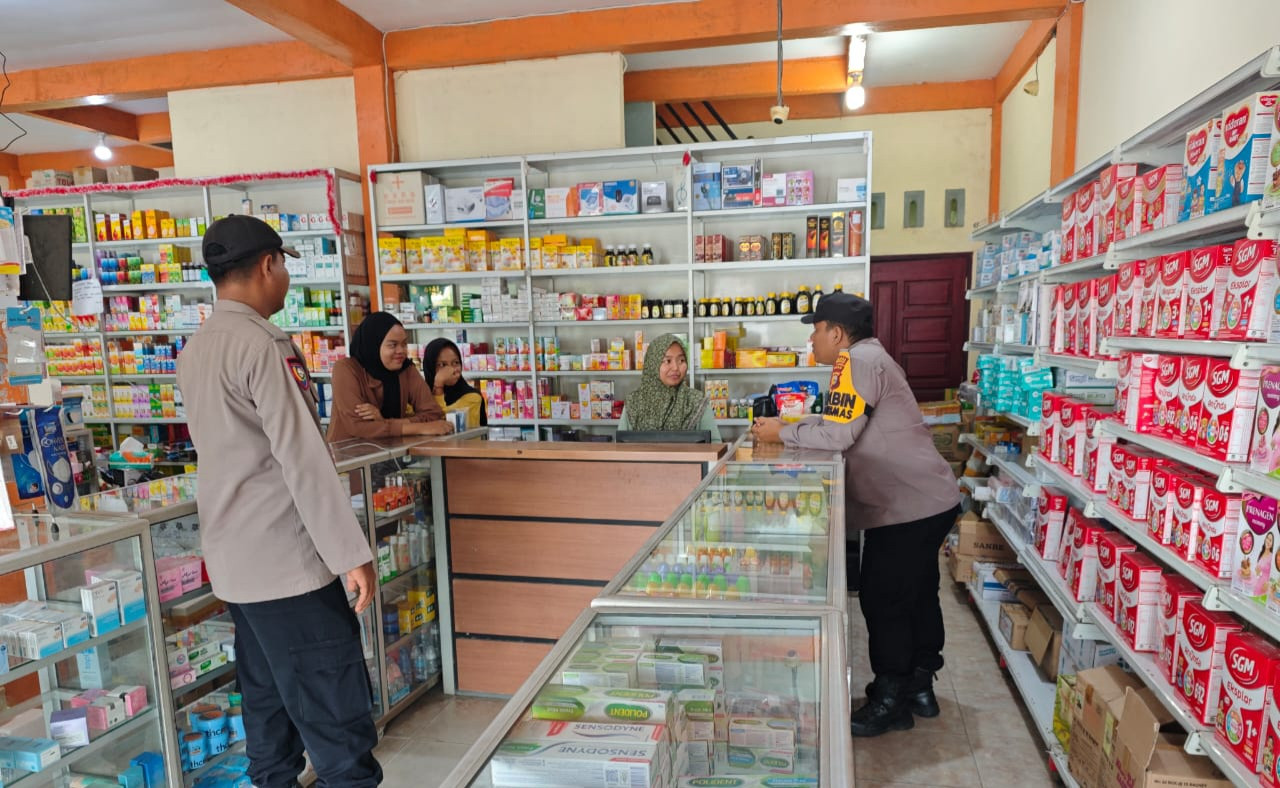Polsek Siak Kecil Ajak Masyarakat Sambut Pilkada Damai 2024 Lewat Patroli Kamtibmas
