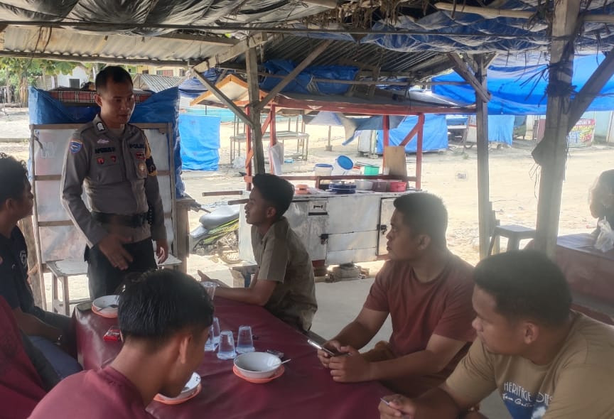 Peringatan Hari Pahlawan, Polsek Pujud Sampaikan Pesan Cooling System
