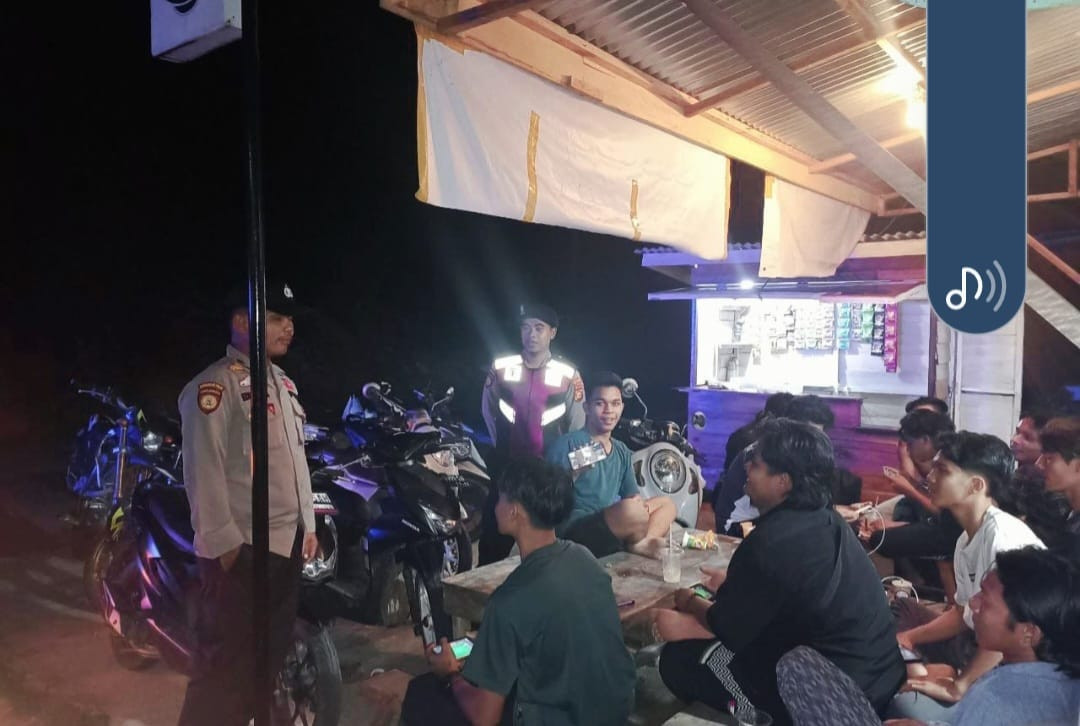 Patroli KRYD Polsek Kerinci Kanan Antisipasi C3 di Objek Vital, Ciptakan Kamtibmas Aman dan Kondusif