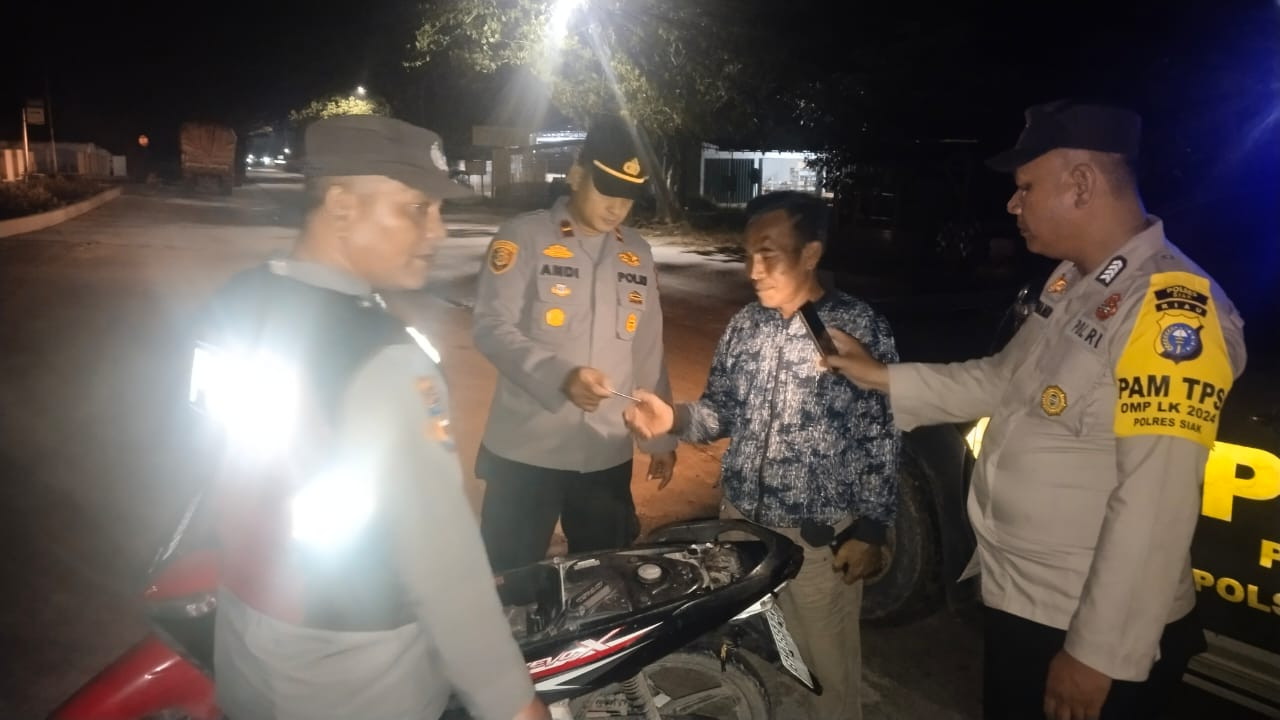 Kapolsek Sungai Mandau Pimpin Kegiatan Rutin yang Ditingkatkan (KRYD)