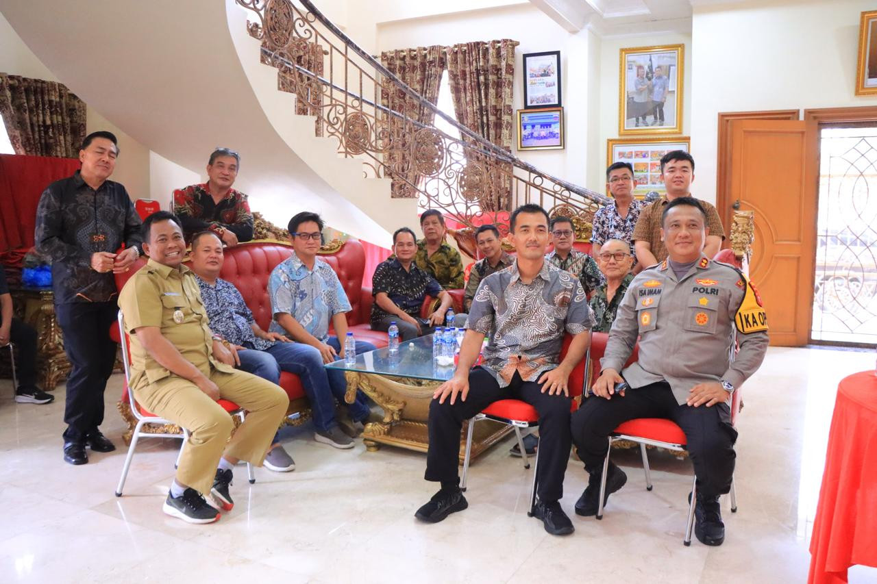 Cooling System Tomas Tionghoa di Bagan Siapi-api Pasca Pilkada, Kapolres Rohil: Kembali ke Aktivitas Sehari-hari 