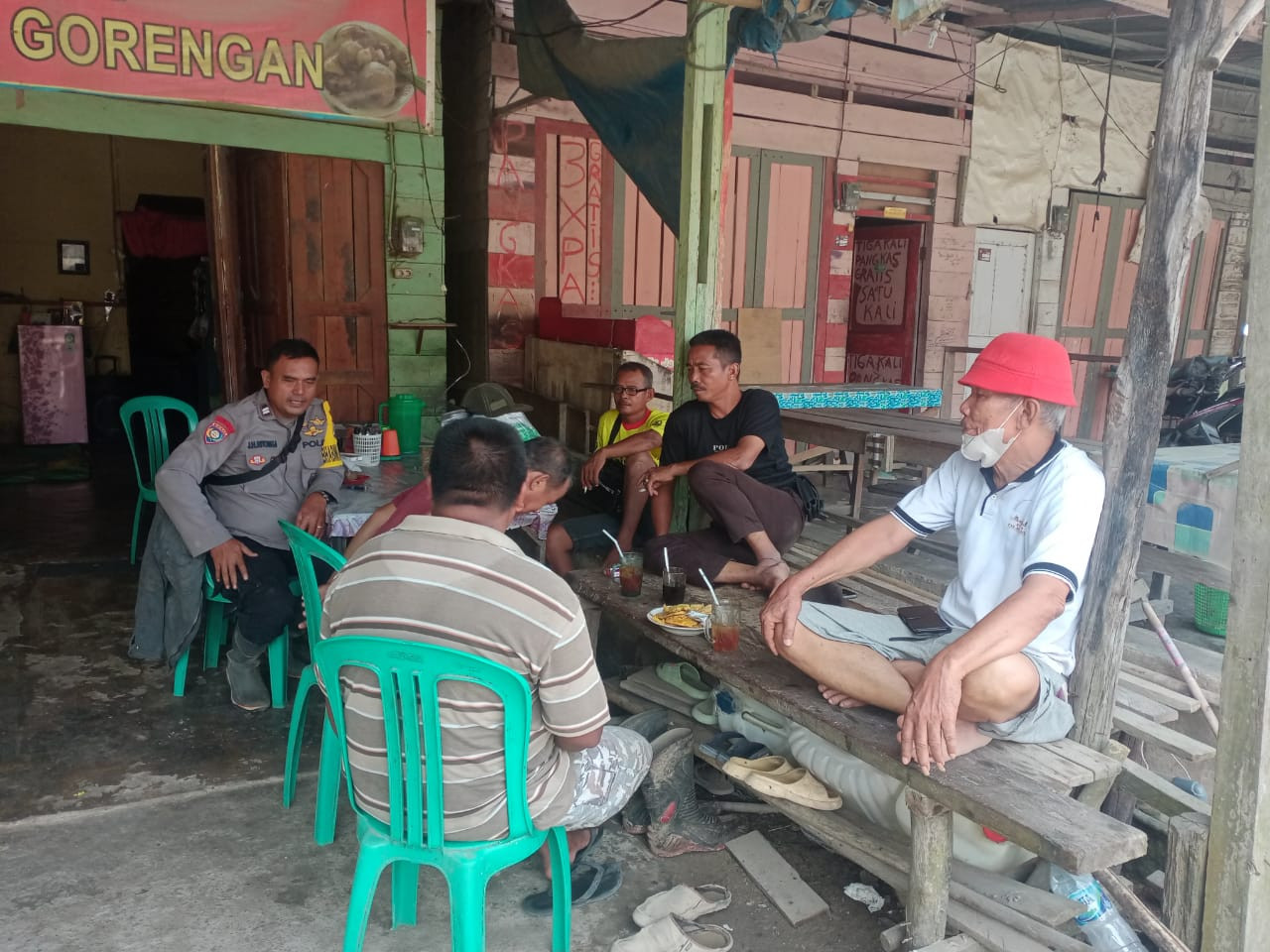Libatkan Tokoh Perkebunan Siarang-arang, Polsek Pujud Sosialisasikan Cooling System
