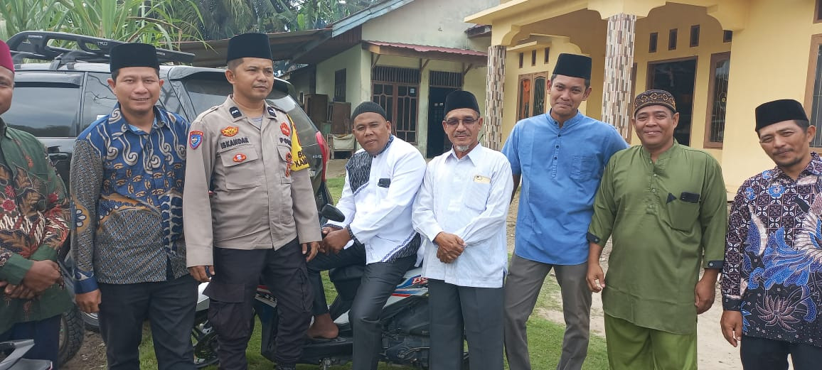 Cooling System di Kasang Bangsawan, Personil Polsek Pujud Sampaikan Pesan Damai