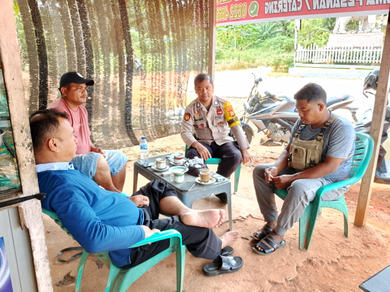Jelang Perayaan Natal dan Tahun Baru, Polsek Pujud Gelar Cooling System di Pondok Kresek
