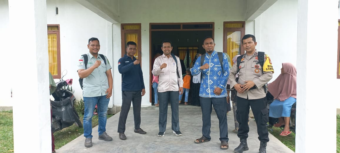 Tingkatkan Kondusifitas, Polsek Pujud Sambangi Warga Kasang Bangsawan