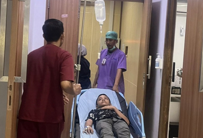 Efek dibully, Santri Ponpes Darul Quran Kampar Kembali Dirawat