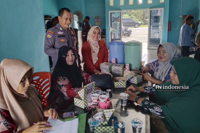 Teruskan Tebar Pesan Damai, Polsek Siak Kecil Perkuat Peran Ibu-Ibu Wujudkan Kerukunan