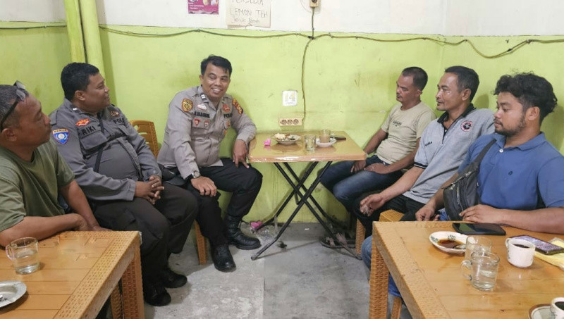 Kanit Binmas Polsek Siak Kecil, Wujudkan Kondusifitas dan Cegah Permasalahan Pilkada 2024 di Tengah Masyarakat 