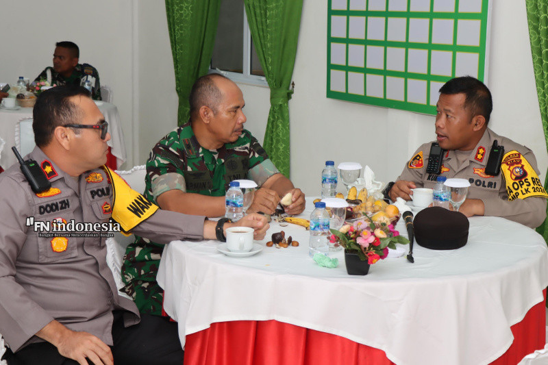 Jalin Sinergitas, Kapolres Kunjungi Kantor Danramil 02 Tebingtinggi 