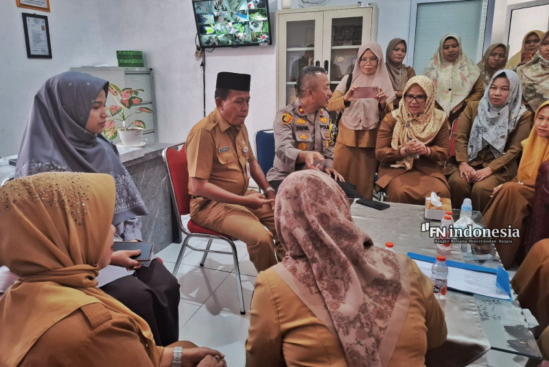 Ini Pesan Kamtibmas Kompol Syafnil, Silaturahmi Bersama UPTD Puskesmas Simpang Tiga