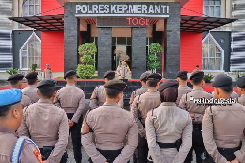 Pimpin Apel Pagi, Kapolres AKBP Kurnia Setyawan Ingatkan Jaga Netralitas 