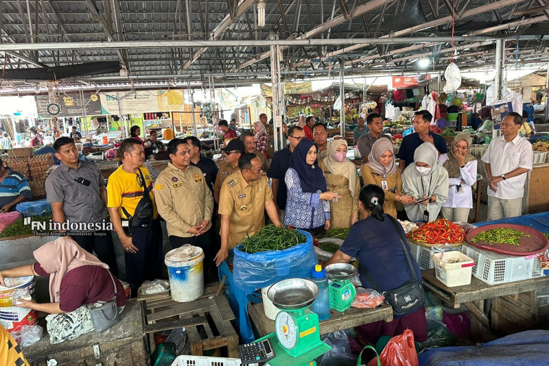 Satgas Pangan Polda Riau Operasi Pasar, Segini Rincian Harga Bahan Pokok Jelang Pilkada di Riau
