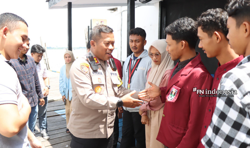 Jumat Curhat Bersama IMM, Kapolres : Gunakan Hak Suara Untuk Masa Depan Meranti