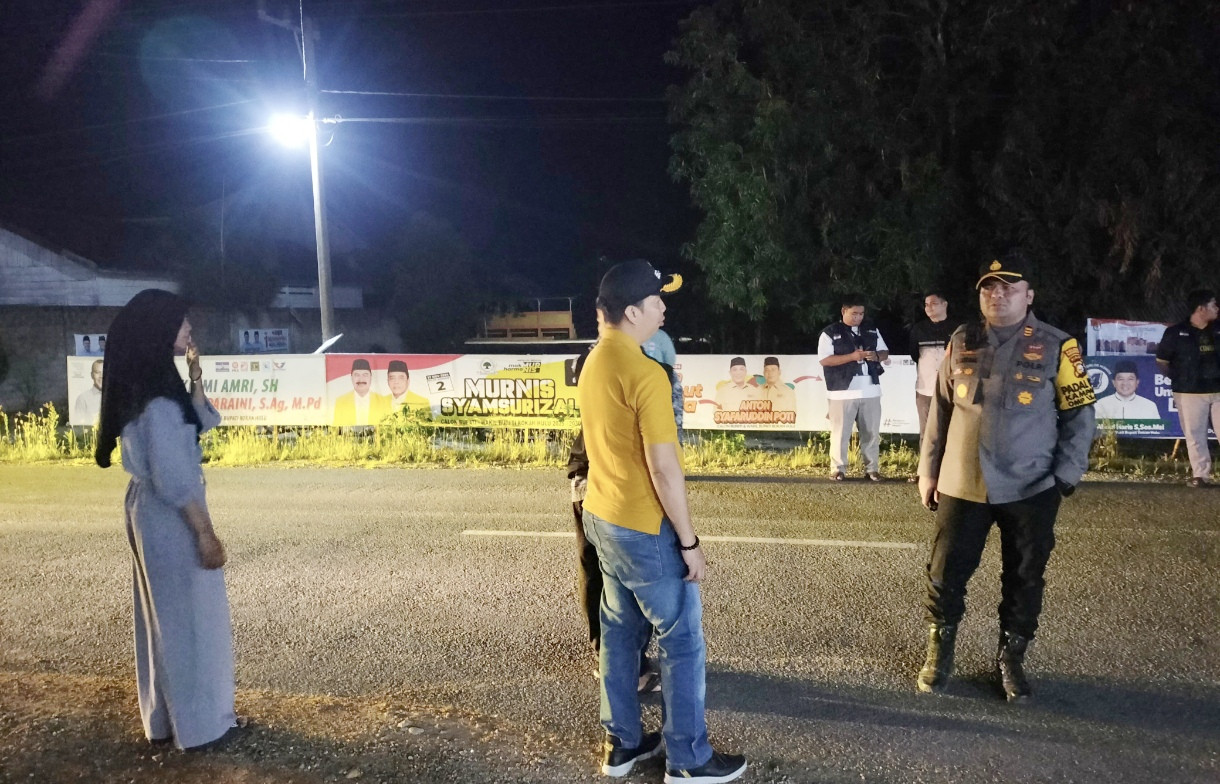 Cooling System, Kapolsek Kunto DS Gelar Patroli Sinergitas Titik APK Bersama PPK dan Panwascam
