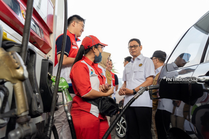 Pastikan Distribusi Lancar Selama Libur Akhir Tahun, Wamen ESDM Pantau Pasokan BBM di Riau