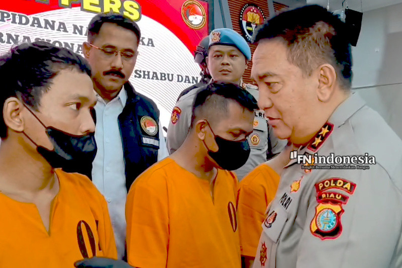 Polda Riau Gagalkan Pengedaran Narkotika Jenis Sabu seberat 53,60 Kg dan 49.682 Butir Ekstasi