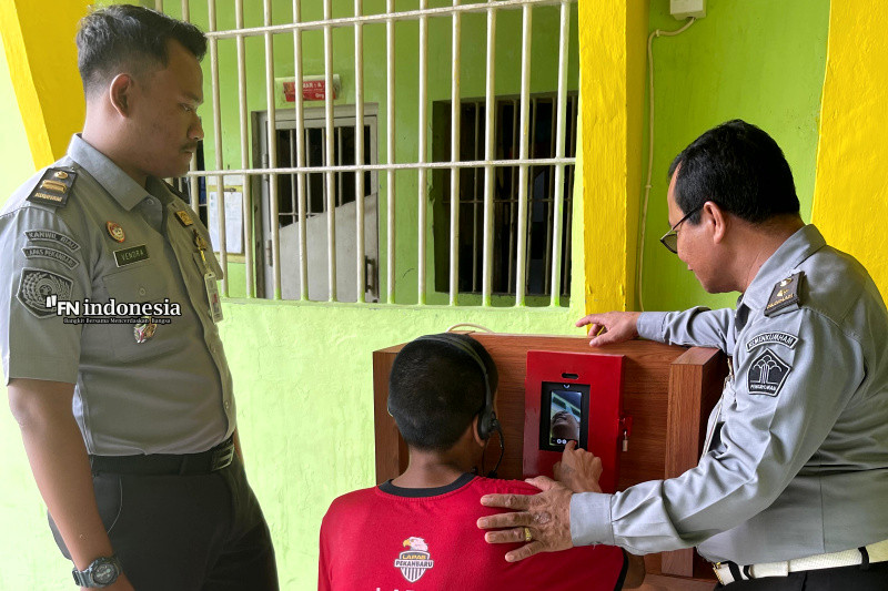 Lapas Pekanbaru Tambah Jumlah Wartelpas bagi Warga Binaan