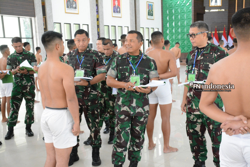 Danrem 031/WB Pimpin Sidang Parade CATA PK TNI AD GEL I TA 2025