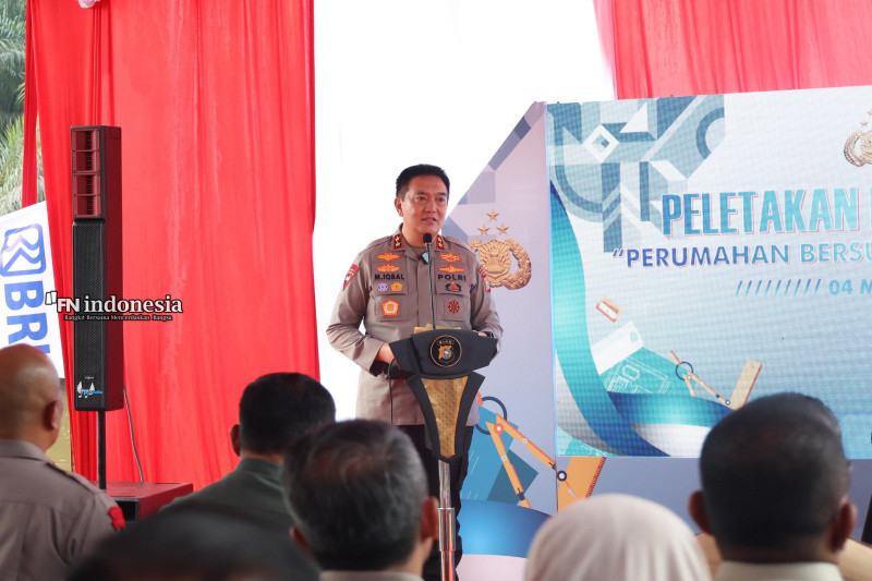 Polda Riau Gelar Groundbreaking Perumahan Bersubsidi bagi Personel Polri dan Pegawai Negeri