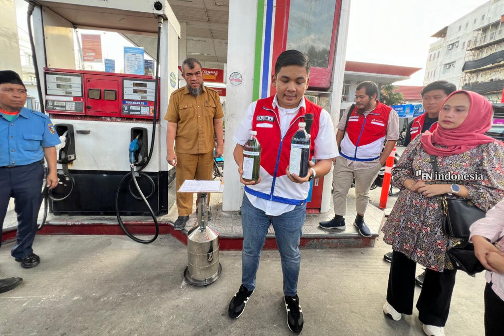 Pertamina Patra Niaga dan Disperindag Pekanbaru Pastikan Kualitas dan Kuantitas BBM di SPBU