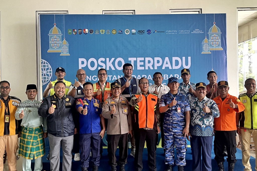 Injourney Airport Bandara SSK II Resmi Membuka Posko Angkutan Lebaran 2025