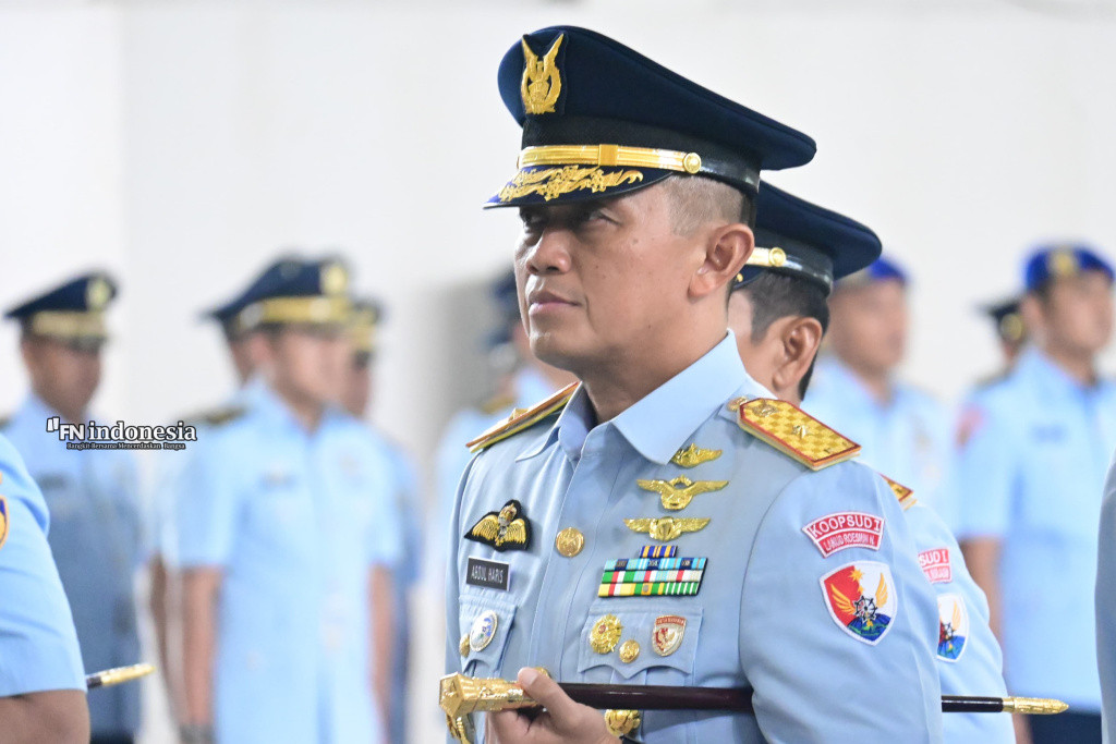 Marsma TNI Abdul Haris Resmi Jabat Danlanud Roesmin Nurjadin