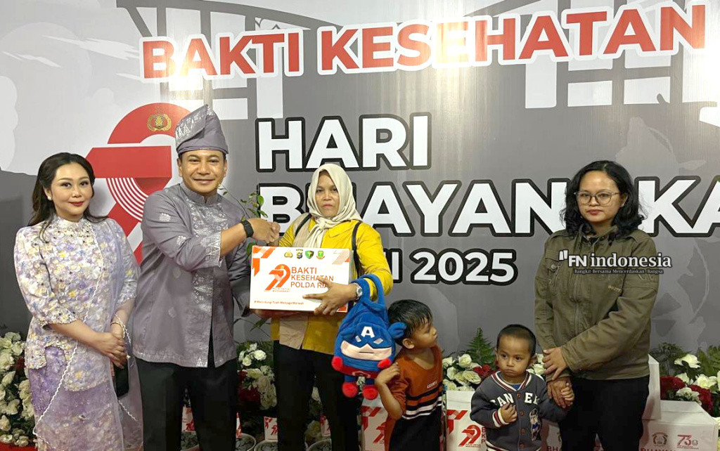 Polda Riau Gelar Bakti Sosial dan Kesehatan di Rumah Singgah Tuan Kadi Sambut Hari Bhayangkara ke-79