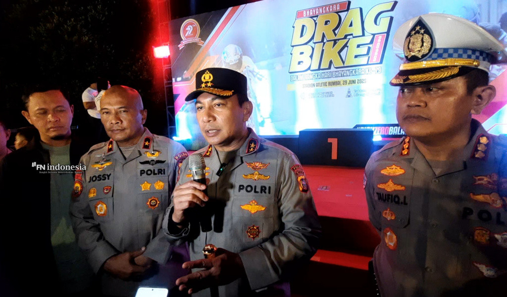 Drag Bike 2025 Sambut Hari Bhayangkara ke-79 Ajang Edukasi, Aksi, dan Komitmen Menuju Riau Zero Balap Liar