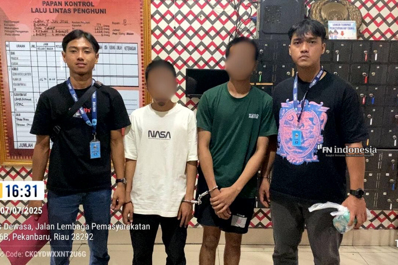 Lapas Pekanbaru Gagalkan Penyelundupan Narkoba Bermodus Roti Kering, Libatkan Pengunjung Perempuan dan Anak