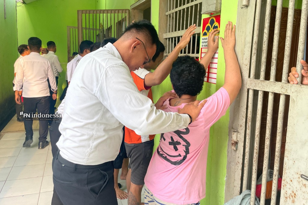Razia Blok Hunian, Lapas Pekanbaru Tegaskan Komitmen Bersihkan Barang Terlarang