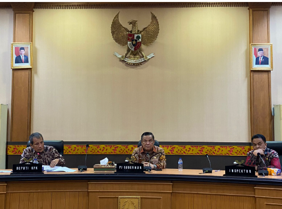 KPK Tinjau Pelaksanaan Strategi Nasional Pencegahan Korupsi di Riau