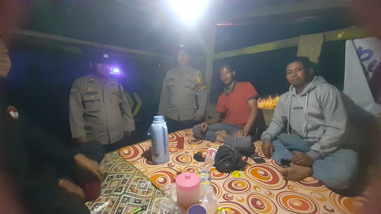 Polsek Kerinci Kanan Gelar Patroli KRYD, Himbau Warga Wujudkan Kamtibmas Aman dan Kondusif Jelang Pilkada 2024