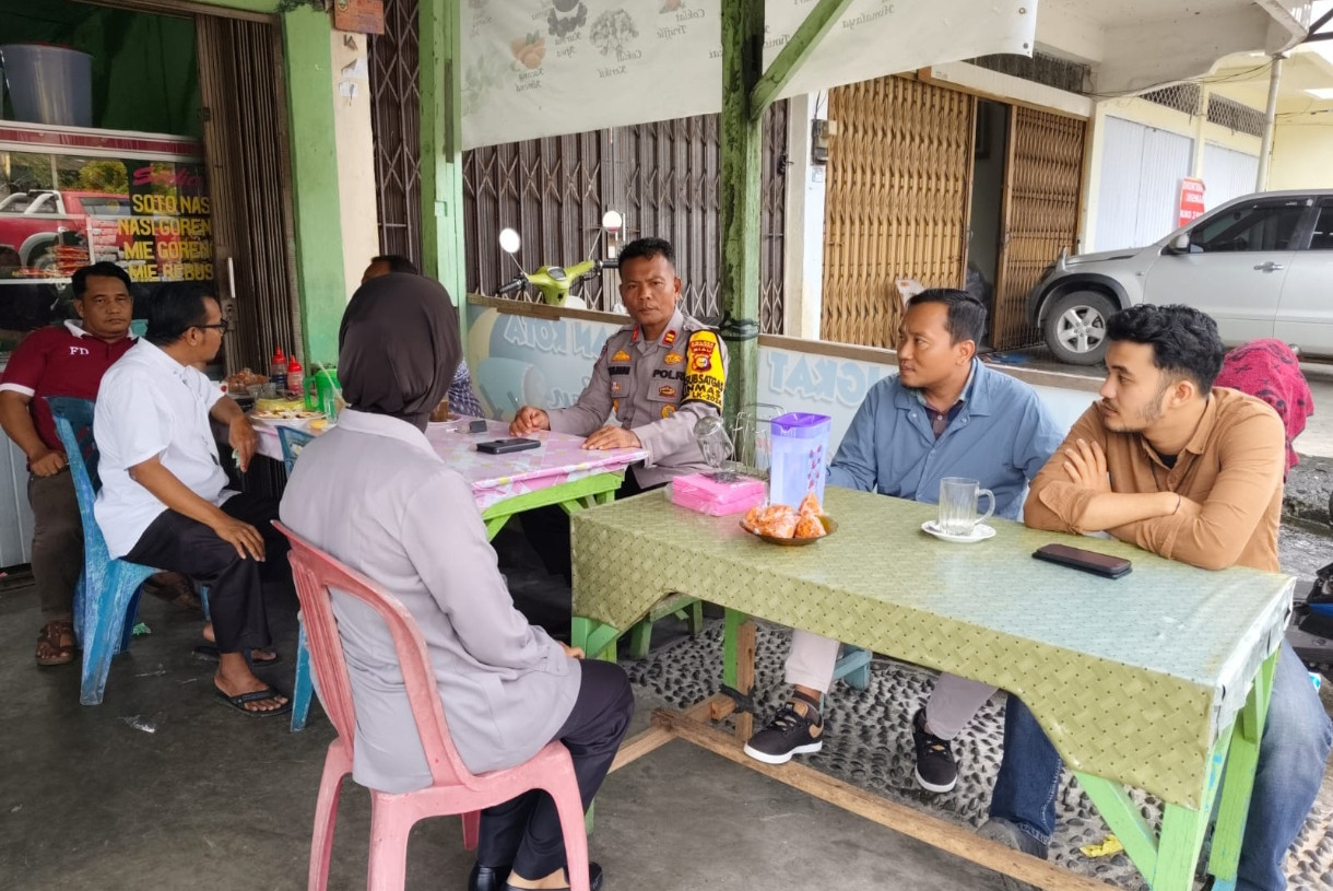 Ciptakan Harkamtibmas Tahapan Pilkada 2024 Kondusif, Kasat Binmas Polres Rohul Gelar Cooling System