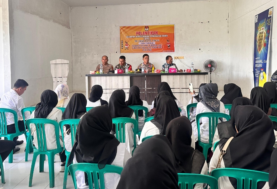 Cipta Kondisi Kamtibmas Pilkada Damai, Kapolsek Rambah Cooling System di Desa Koto Tinggi